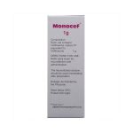 Monocef 1 Gm Injection