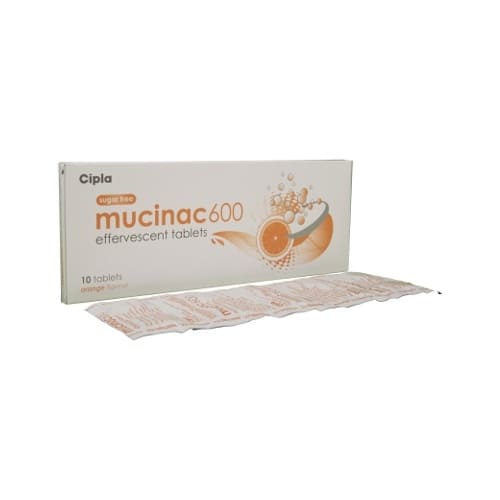 Mucinac 600 Mg Effervescent