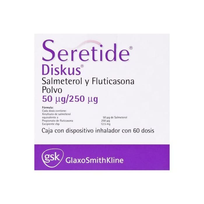 Seretide 50 Mcg/250 Mcg Accuhaler