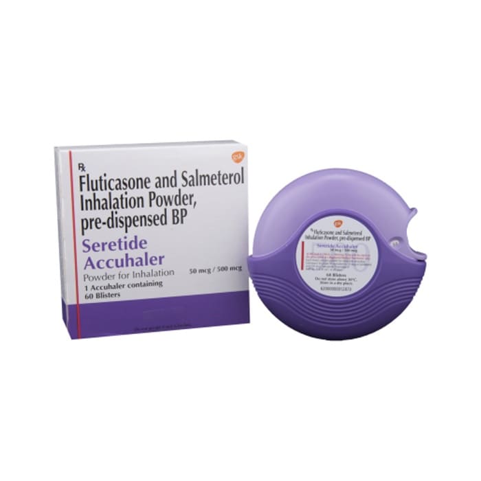 Seretide 50 Mcg/500 Mcg Accuhaler